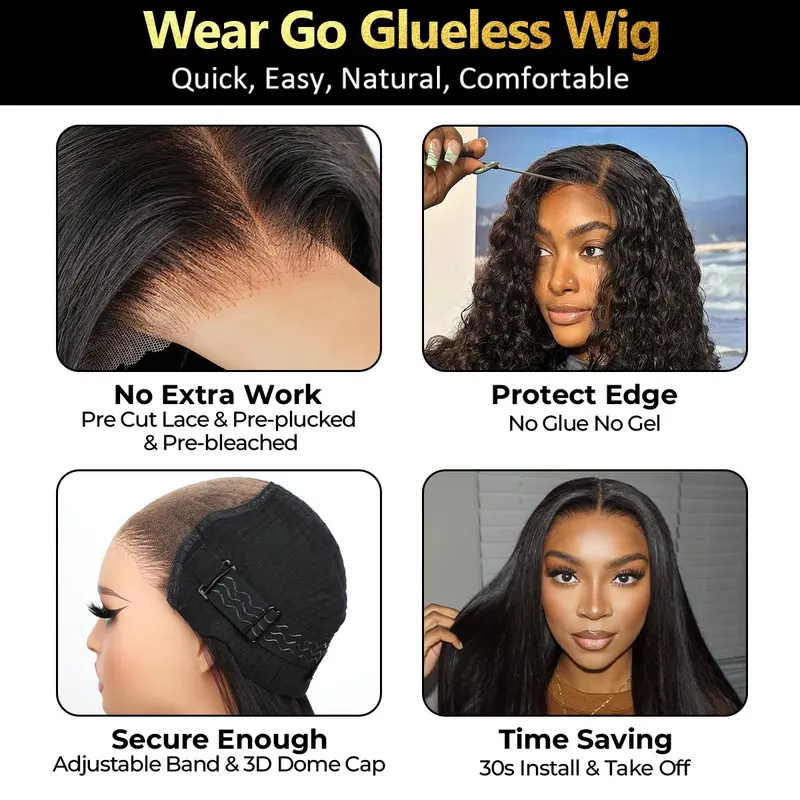 [New Arrival] 🔥Real Scalp Knotless Braided Wig – Lightweight Fit
