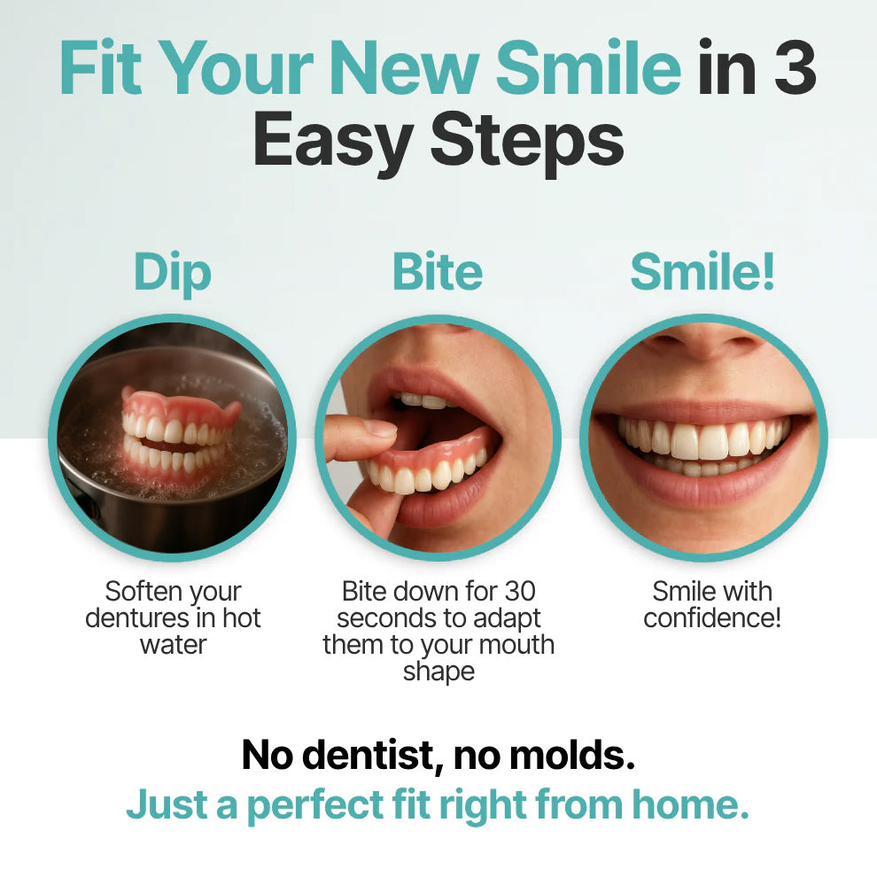 🌎🏆Ends Today: 70% OFF! 🏆2026 Bestselling Product🦷 Fit for a Fresh Smile, Say Goodbye to Wearing Discomfort!